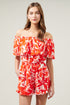 Sweet Chili Off the Shoulder Romper